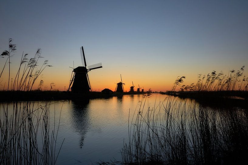 Lever de soleil à Kinderdijk par Ad Jekel