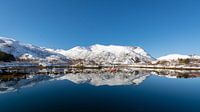 Norway Small port on the Lofoten Islands