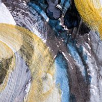 Mélange de lumières de bougies Close Up 01 | Painting
