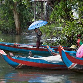 Regen in Cambodja van Yvs Doh