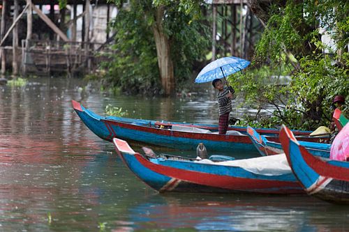 Regen in Cambodja