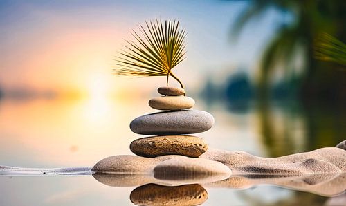 gestapelte Steine von Virgil Quinn - Decorative Arts