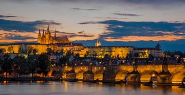 Prague - Charles Bridge and the Prague Castle
