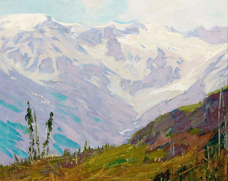 Kanadische Rocky Mountains, Edward Henry Potthast von Meisterhafte Meister