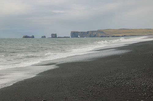 Black sand Beach