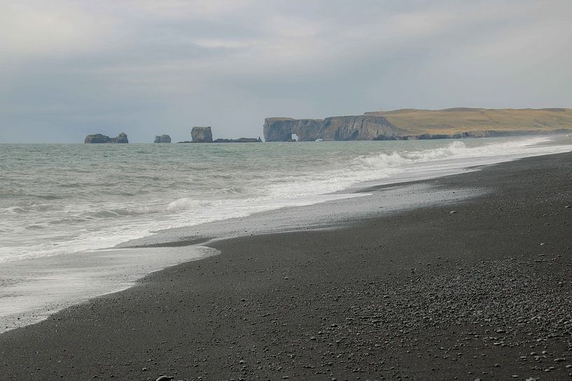 Schwarzer Sandstrand von Anke Sol