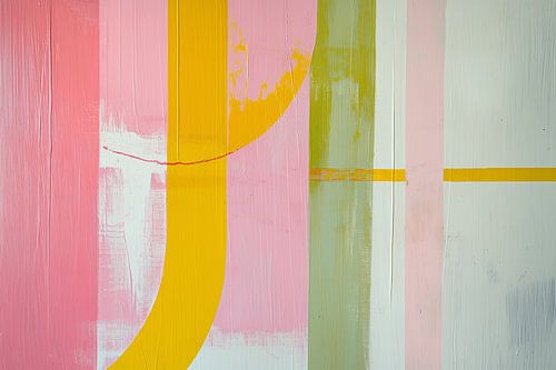 Colourful shapes and stripes