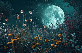 Wildblumen in der Natur