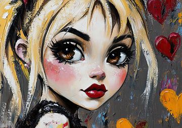 Big Eyes by Eye catching paintings