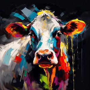 Kuh Malerei - Malerei Kuh