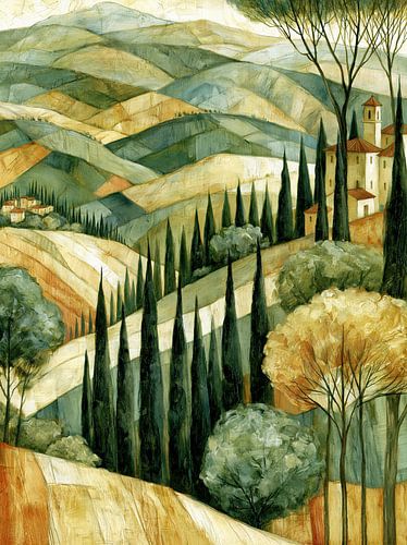 Tuscan Dreamscapes by Bert Nijholt