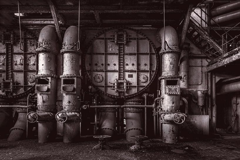 De verlaten energiecentrale van Frans Nijland