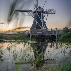 Holländische Mühle The Helper in Groningen von Vincent Alkema