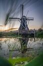 Dutch Mill The Helper in Groningen by Vincent Alkema thumbnail