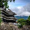 Matsumoto Castle in de Japanse Alpen van H Verdurmen