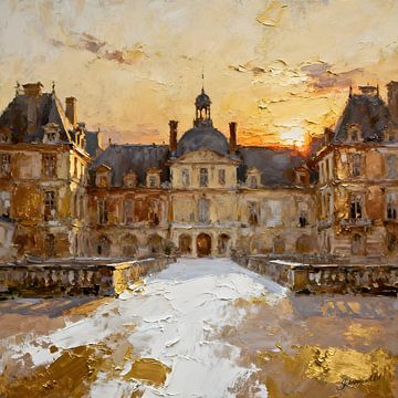 Château de Fontainebleau, France sur Johannas Art Creations