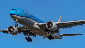 KLM Boeing 777-200, PH-BQK, Name Mount Kilimanjaro.