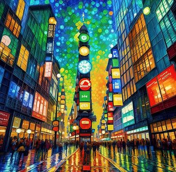Times Square by Gert-Jan Siesling