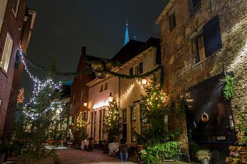 Bergkwartier Deventer in kerstsfeer Dickens