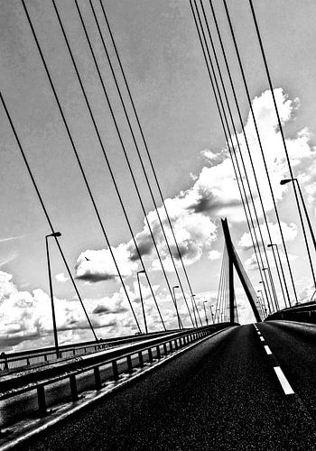 Auf der Köhlbrandbrücke