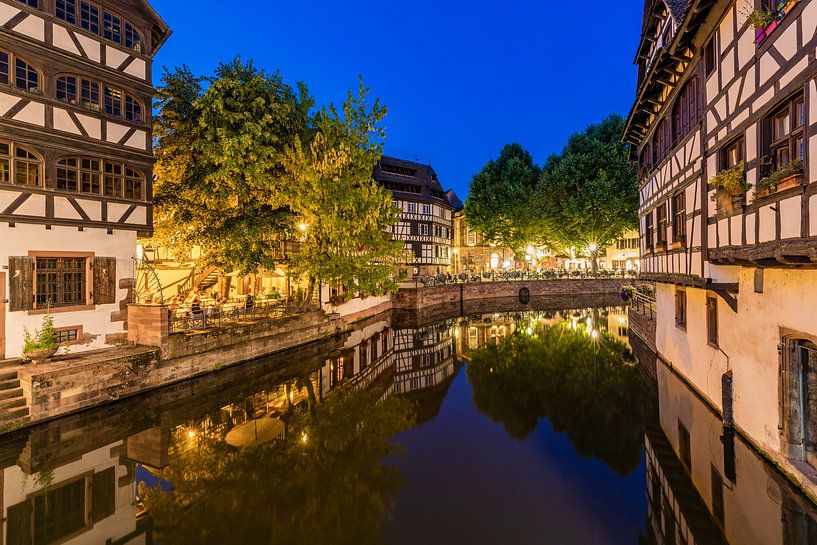La Petite France in Strasbourg in Alsace - France by Werner Dieterich