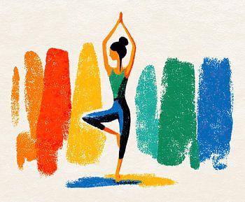 Yoga Vibes in Color
