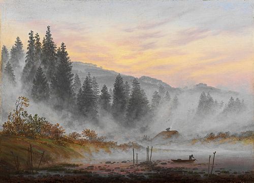 Caspar David Friedrich - Dagscyclus, De Ochtend