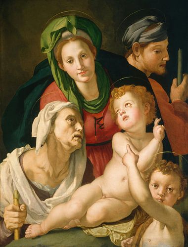 De Heilige Familie, Bronzino
