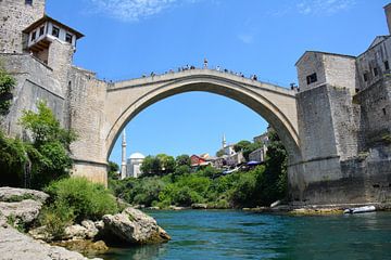 Stari Most brug in Mostar Bosnië Herzegovina van My Footprints
