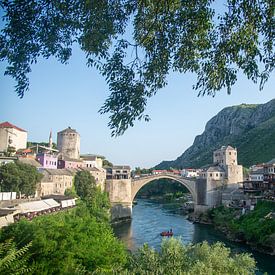 Die berühmte Stari Most in Mostar, Bosnien-Herzegowina von Jan Fritz