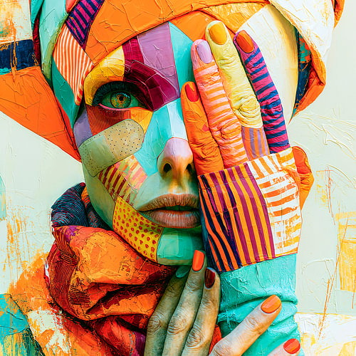 Art Face sur Harry Hadders Design