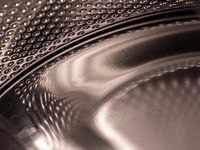 De binnenkant van een wasmachine