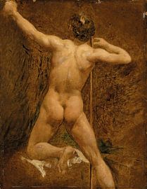 Male nude, William Etty