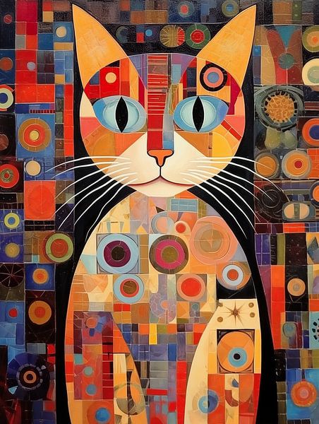 Katze abstrakt von Imagine
