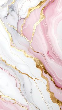 Gestein aus Marmor und Goldadern A