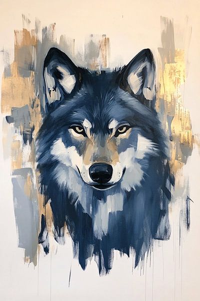 L'allure puissante d'un loup par Imperial Art House