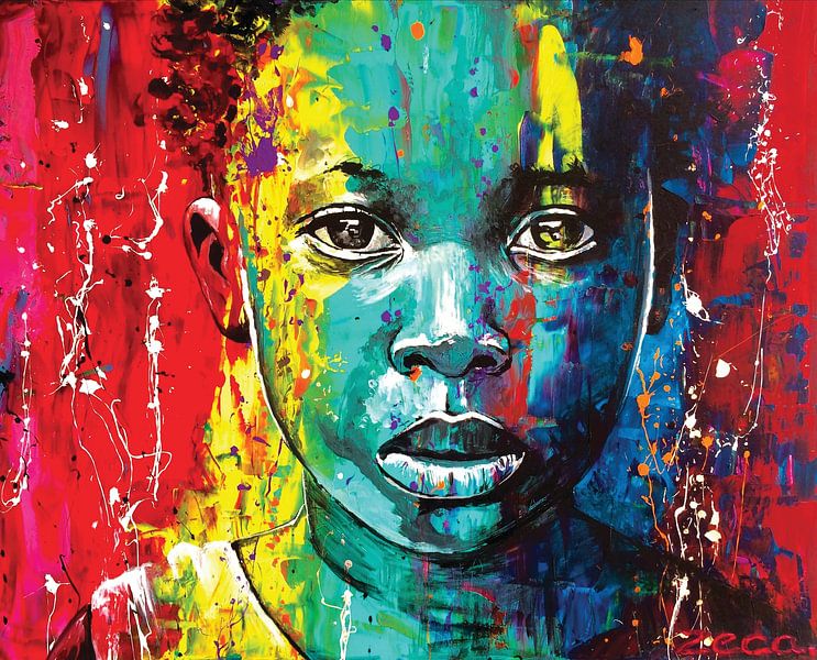 Rainbow Girl (2018) by Zeca