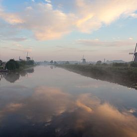 Mill in Kinderdijk by Judith Borremans