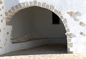 portail de l'ermitage de st, Antonio Peniscola Espagne