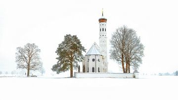 Winter in Beieren van Bram de Jong