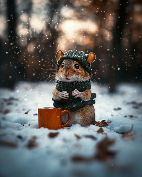 Genade en stilte van fernlichtsicht