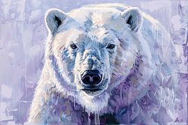 Eisbär von Poster Art Shop