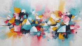 Malerei bunt von WeLoveArt