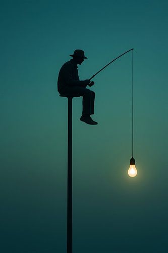 Pêcheur de lumière - Minimalisme surréaliste et inspiration