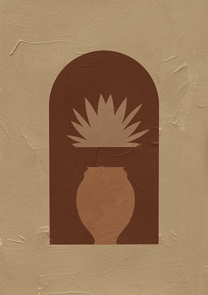 Terracotta Line No 20 by Treechild