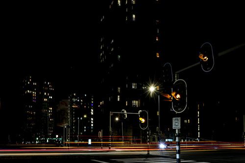 Paddepoel at night