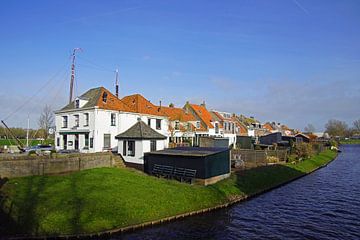 Traditionele Nederlandse dijkwoningen. van Jarretera Photos