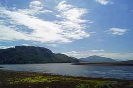 See am Eilean Donan Castle in der Nähe von Dornie
