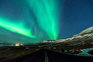 Northern Lights in Iceland sur Jasper den Boer