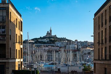 Marseille and the Notre Dame de la Garde by Werner Lerooy